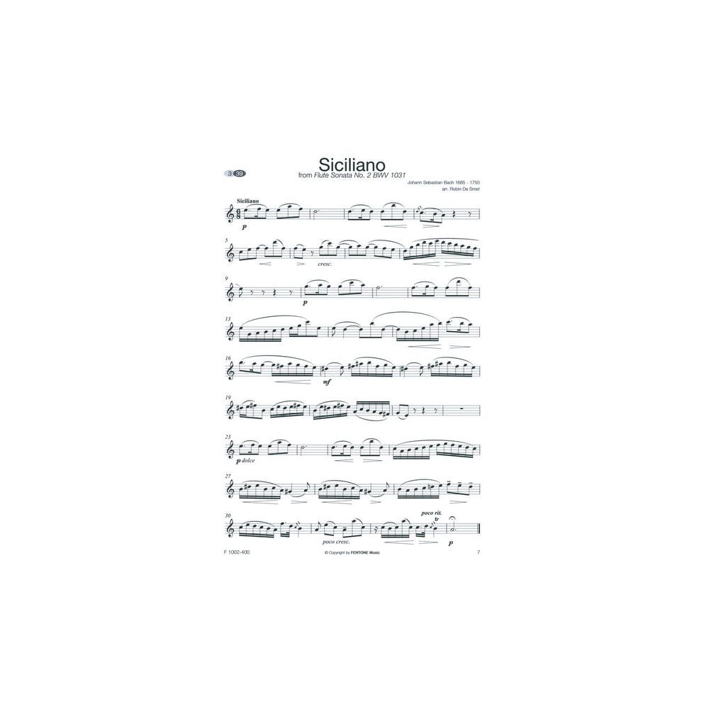 Fentone Music From Bach To Ravel T