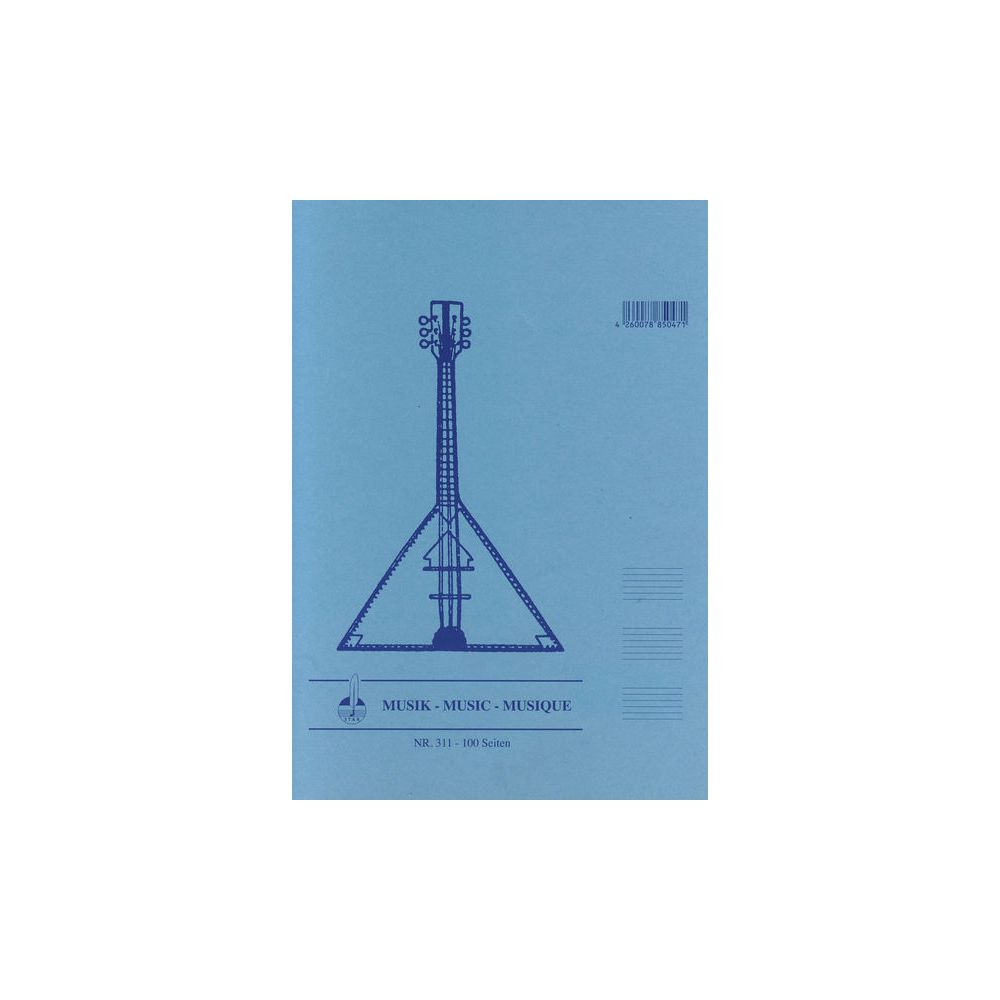 Star Notenblock Tabulatur 311 – Thomann Ireland