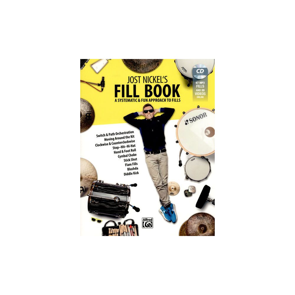 Alfred Music Publishing Jost Nickel's Fill Book Engl. – Thomann Ireland