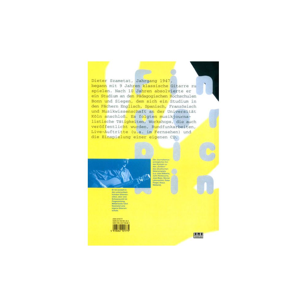 AMA Verlag Fingerpicking Guitar – Thomann Ireland