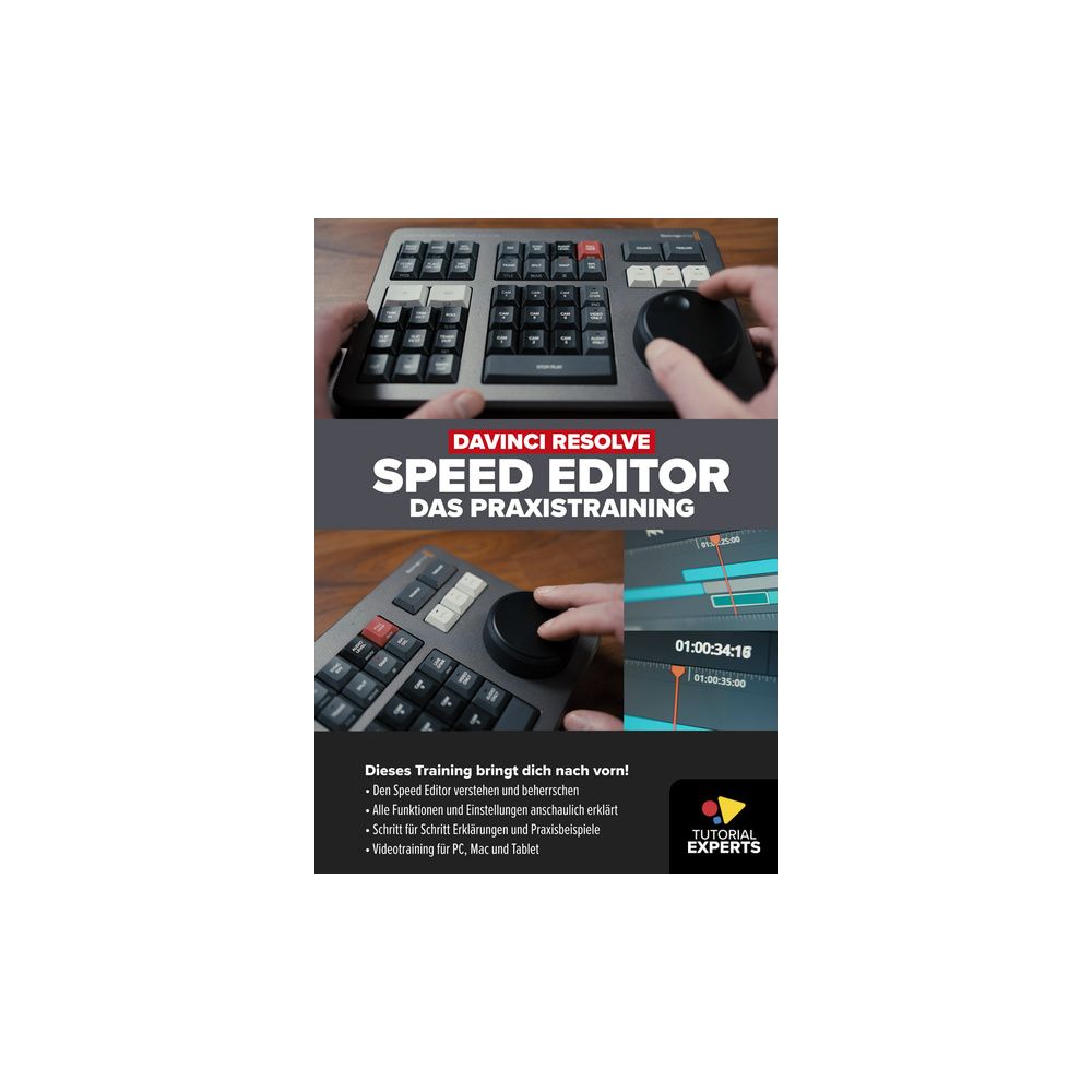 Tutorial Experts DaVinci Resolve Speed Editor – Thomann Ireland
