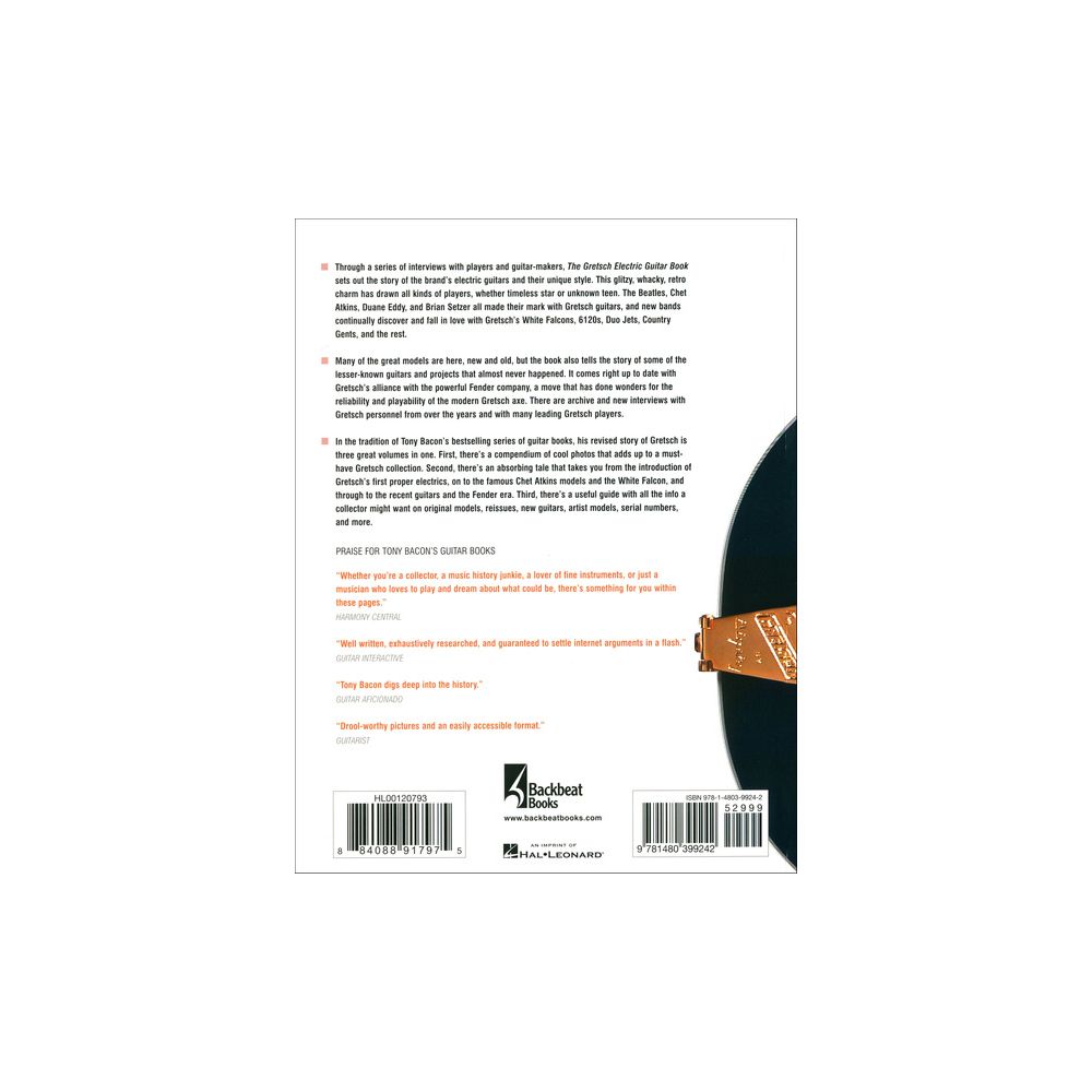 Backbeat Books Gretsch Electric Guitar Book – Thomann Ireland