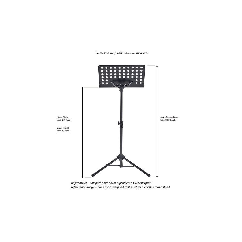 K&M 118/1 Orchestra Walnut – Thomann Ireland