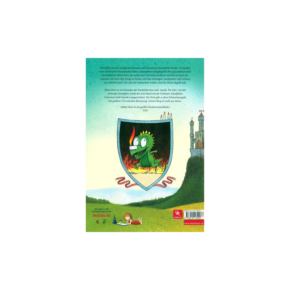 Annette Betz Verlag Ritter Rost 1 Goldausgabe – Thomann Ireland