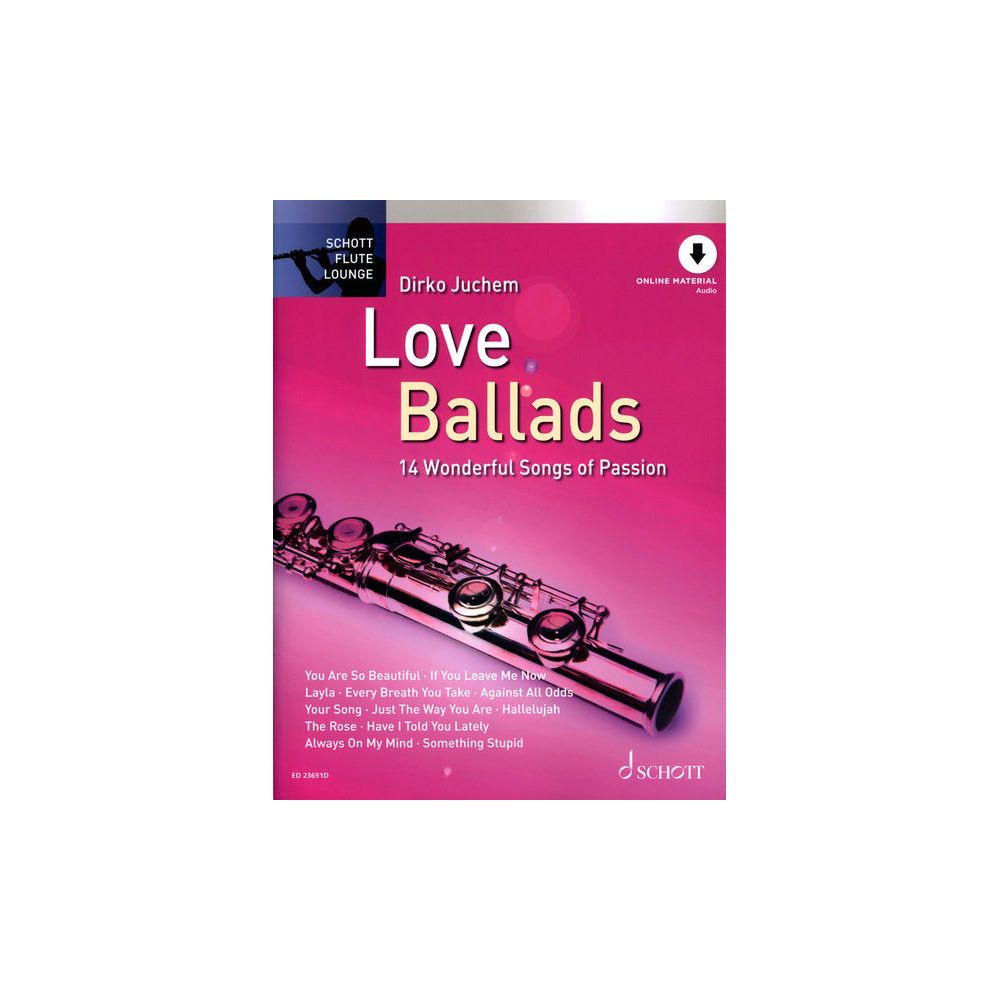 Schott Love Ballads Flute – Thomann Ireland