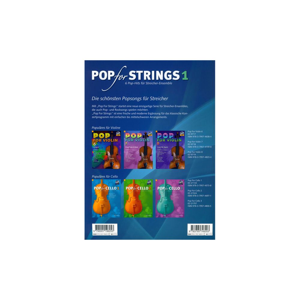 Schott Pop For Strings 1 – Thomann Ireland