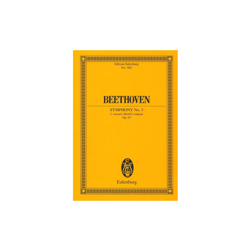 Edition Eulenburg Beethoven Sinfonie Nr. 5 – Thomann Ireland