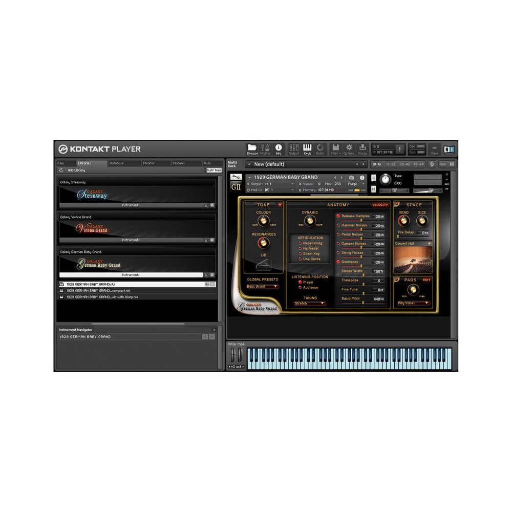 Best Service Galaxy II German Baby Grand – Thomann Ireland