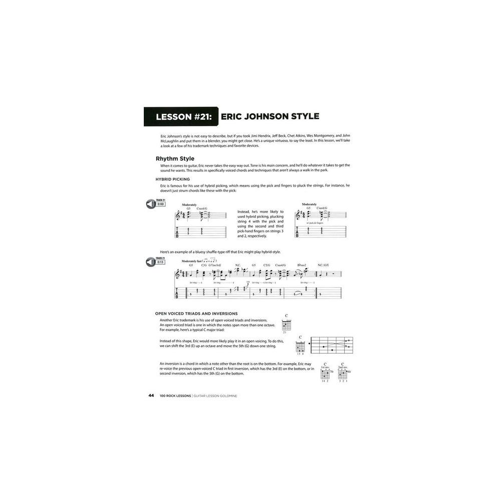 Hal Leonard 100 Rock Lessons Guitar – Thomann Ireland