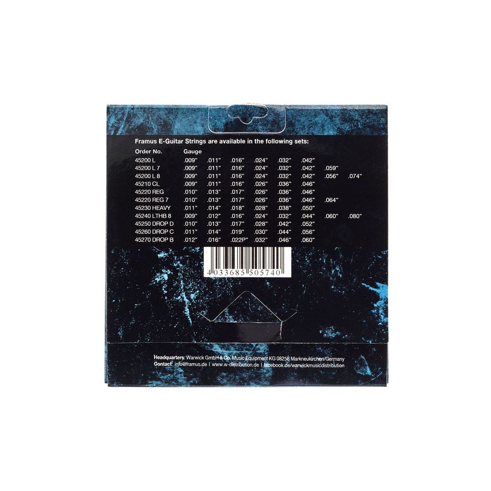 Framus Blue Label Strings Set 09