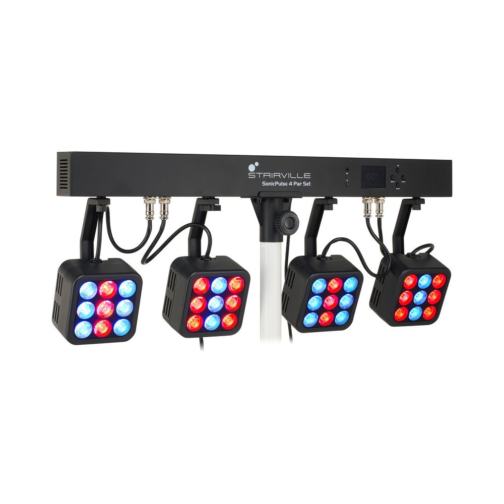 Stairville SonicPulse 4 Par Set Bundle – Thomann Ireland