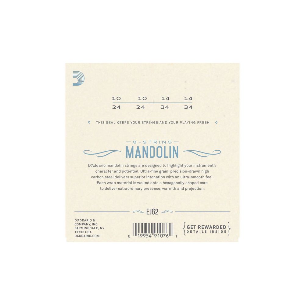 Daddario EJ62 – Thomann Ireland