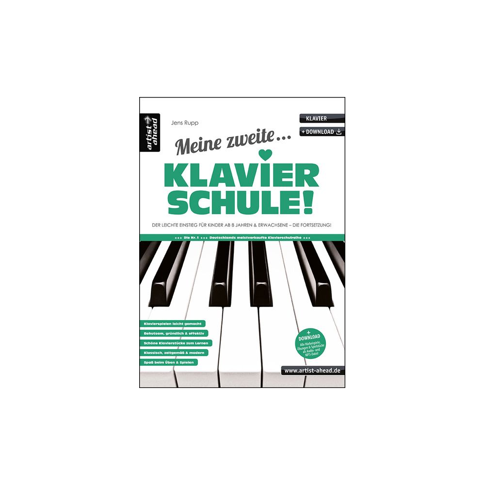 Artist Ahead Musikverlag Meine zweite Klavierschule – Thomann Ireland