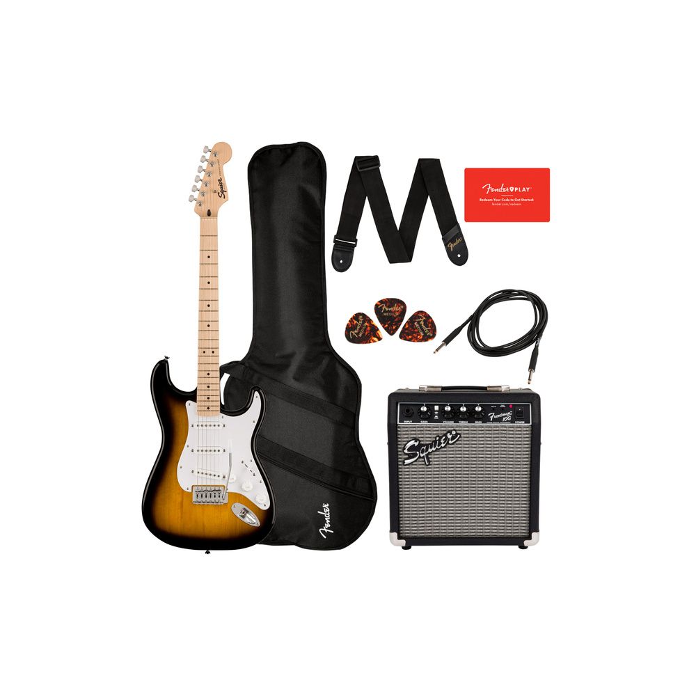 Squier Sonic Stratocaster Pack 2TSB – Thomann Ireland