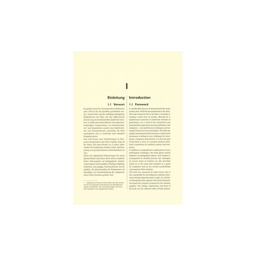 Bärenreiter Die Spieltechnik der Flöte – Thomann Ireland