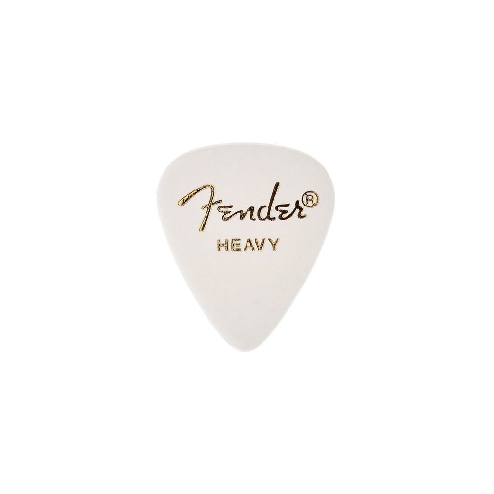 Fender Classic Celluloid Pick White H – Thomann Ireland