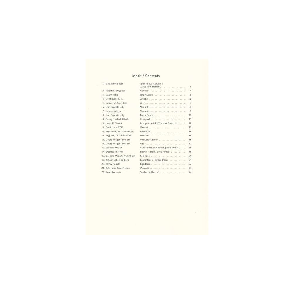 Schott Duette Alter Meister Flöte – Thomann Ireland