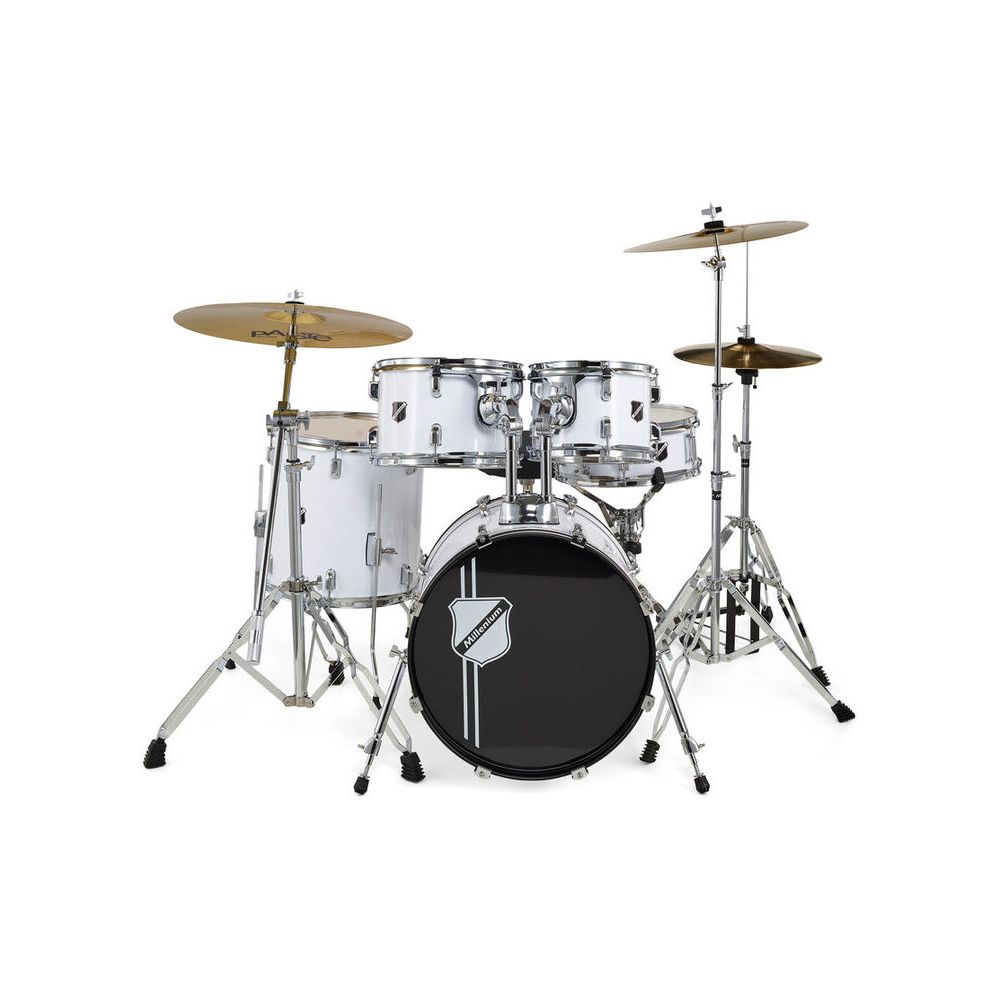 Millenium Focus 18 Drum Bundle White – Thomann Ireland