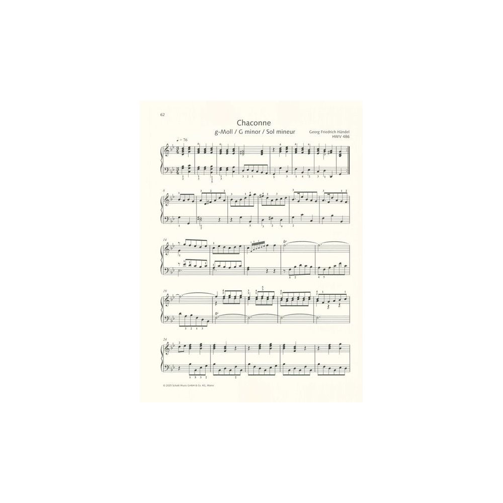 Schott Best Of Händel – Thomann Ireland