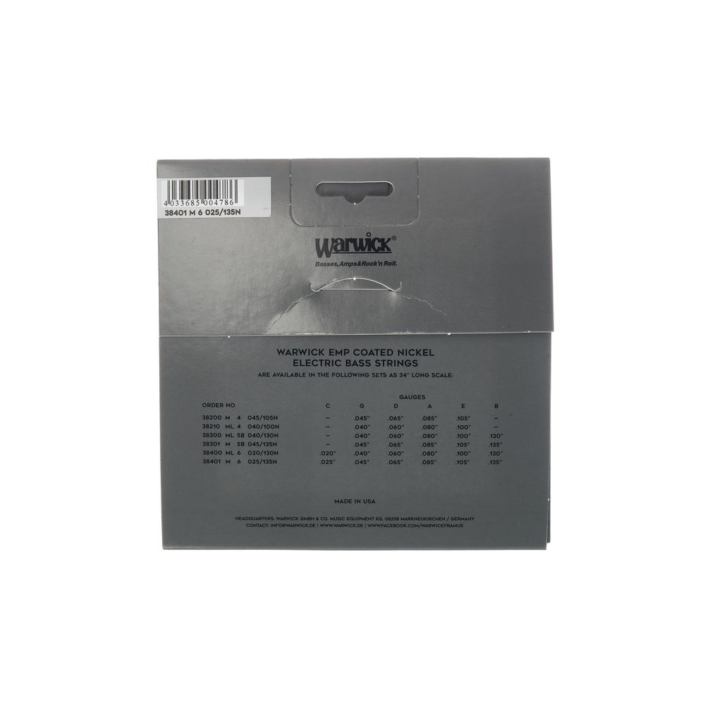Warwick EMP 38401 M 6 – Thomann Ireland