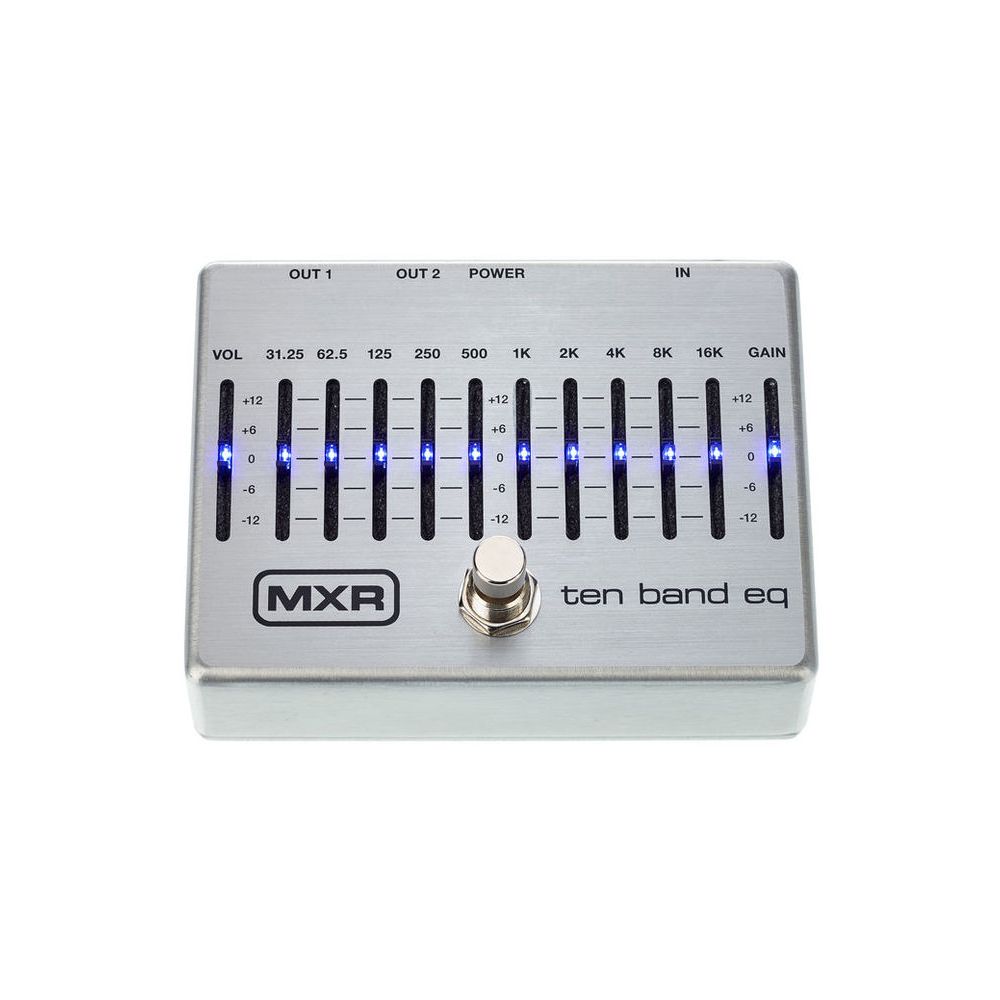 MXR 10 Band Equalizer Silver – Thomann Ireland
