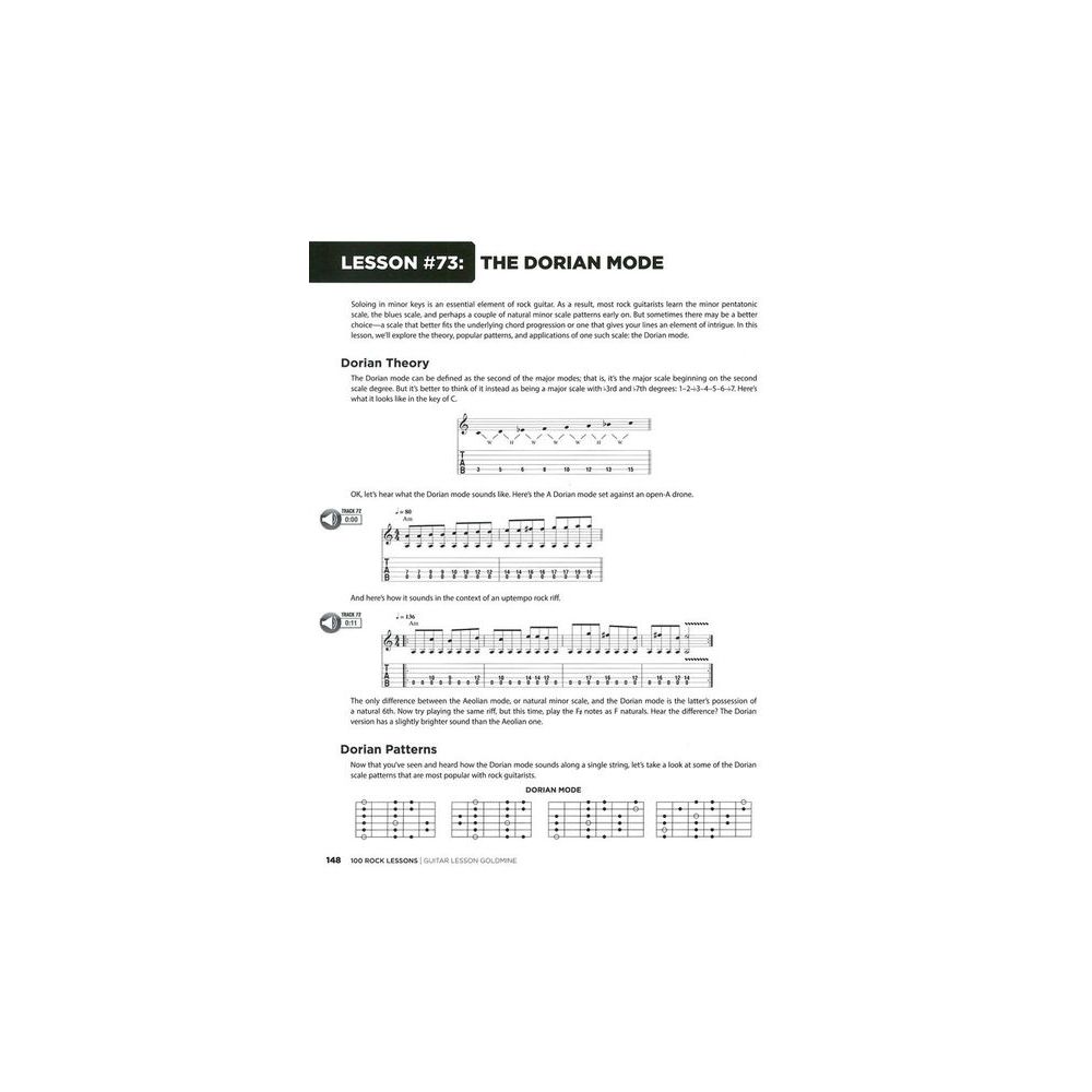 Hal Leonard 100 Rock Lessons Guitar – Thomann Ireland