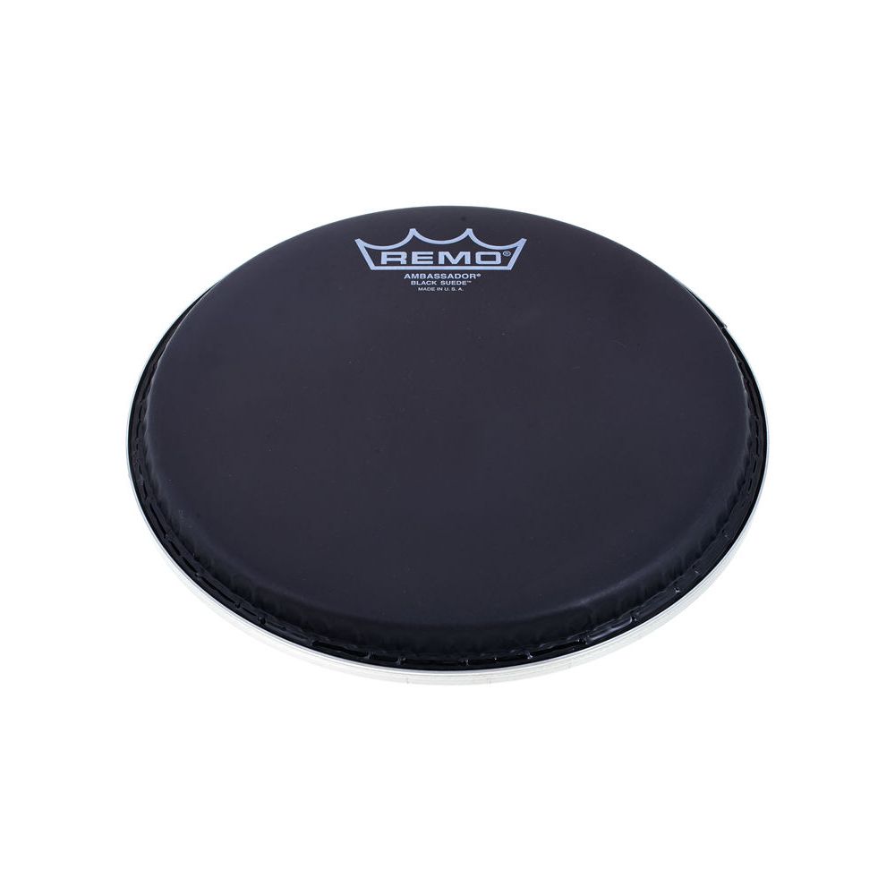 Remo 08" Ambassador Black Suede – Thomann Ireland