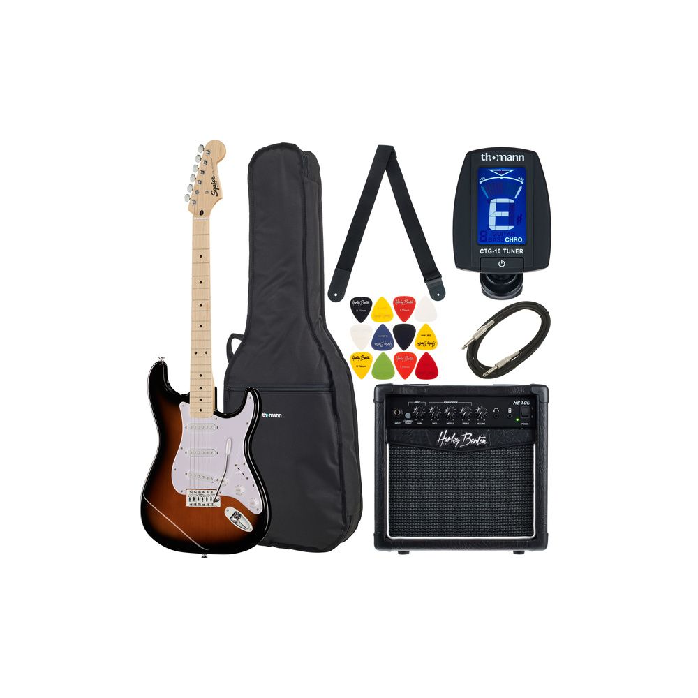 Squier Sonic Strat MN 2TSB Set – Thomann Ireland