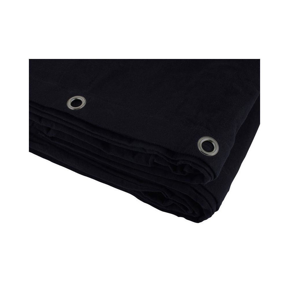 Stairville Curtain 160g/m² 5.0x6.0m Bk – Thomann Ireland