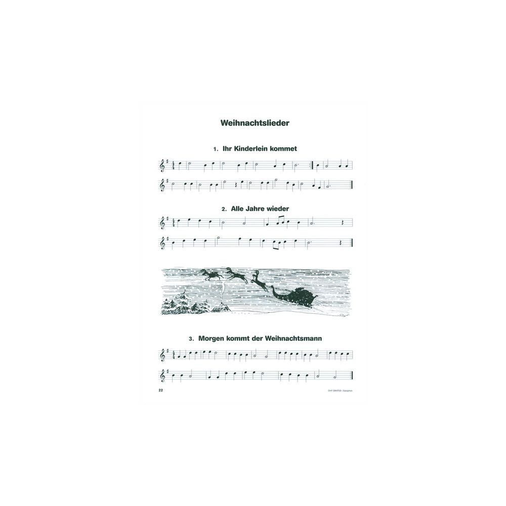 De Haske Hören Lesen Lieder 1 Saxophone – Thomann Ireland