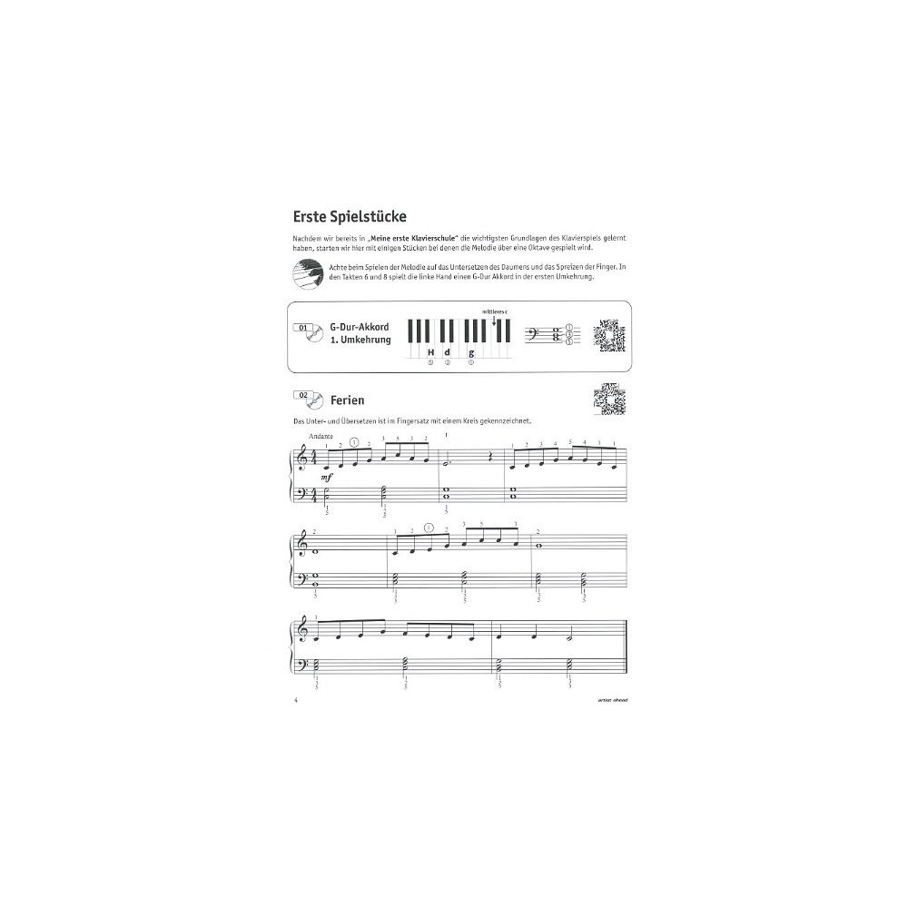 Artist Ahead Musikverlag Meine zweite Klavierschule – Thomann Ireland