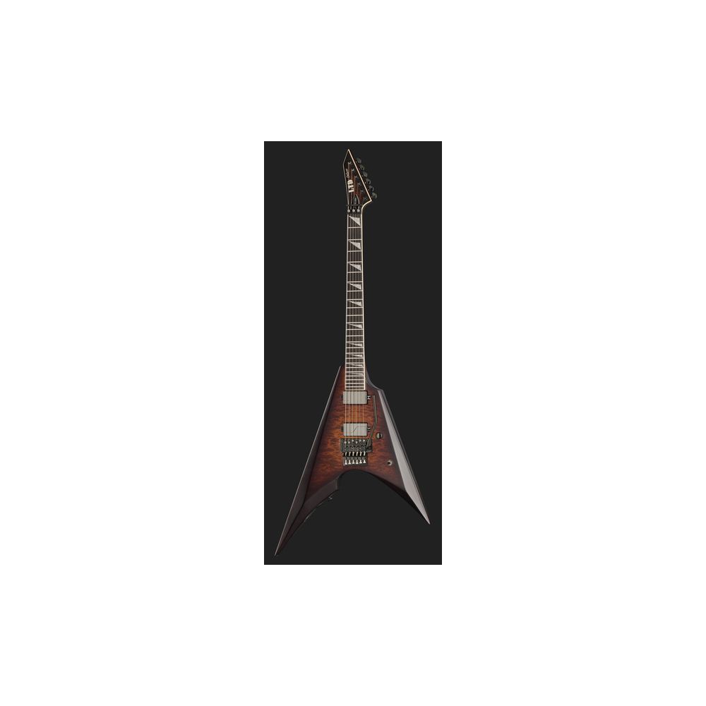 ESP LTD Arrow QM Dark Brown Burst – Thomann Ireland