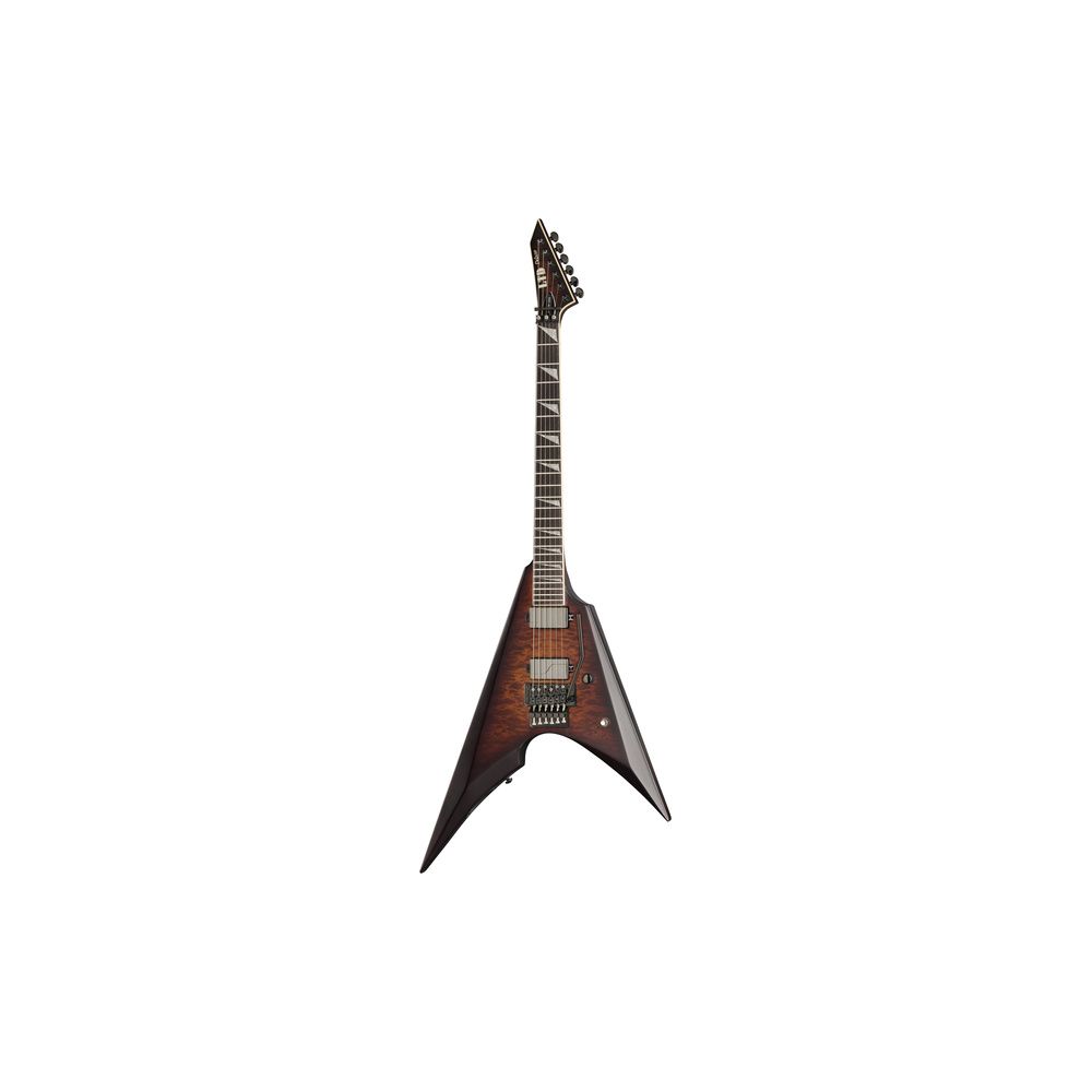 ESP LTD Arrow QM Dark Brown Burst – Thomann Ireland