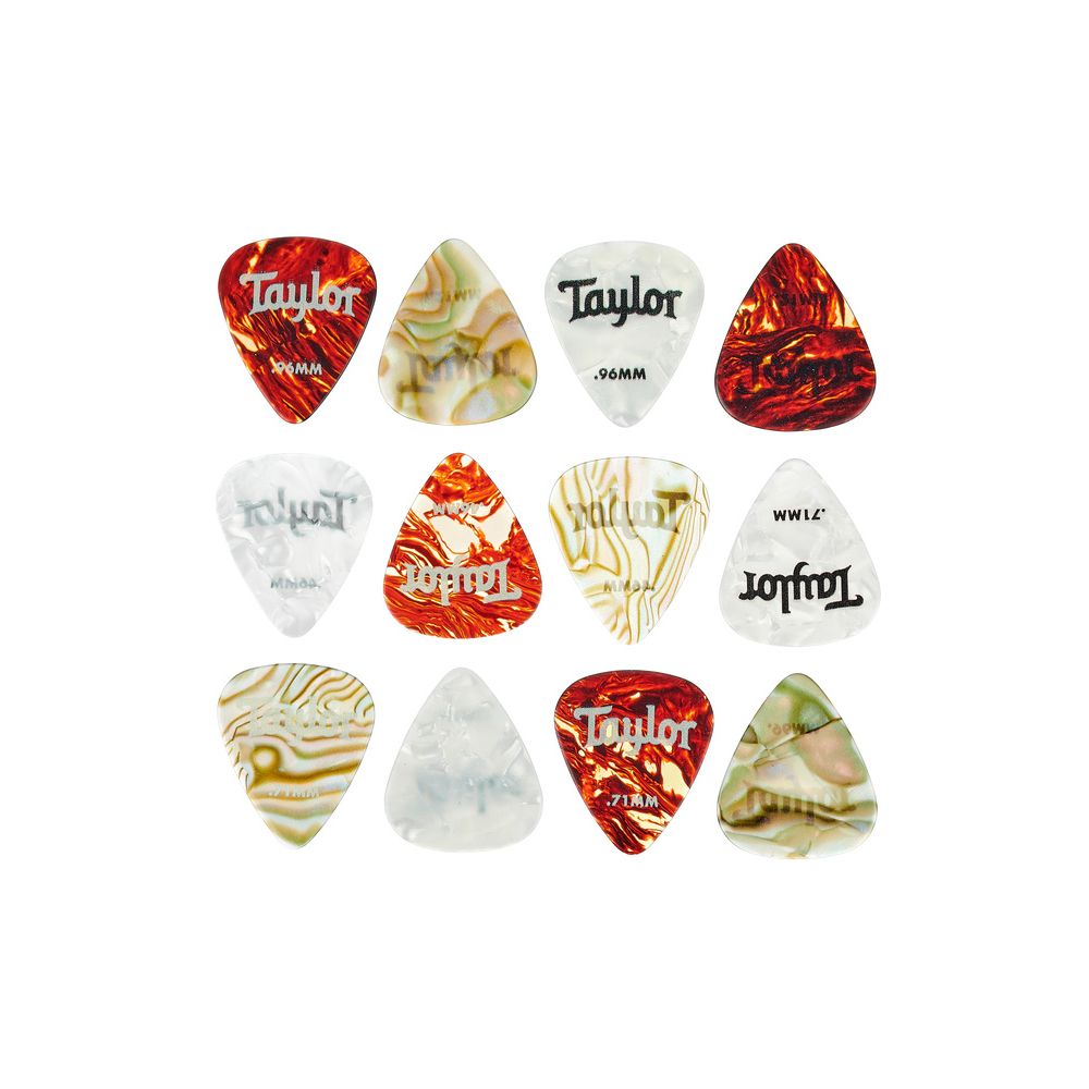 Taylor Celluloid Pick Tin Set – Thomann Ireland