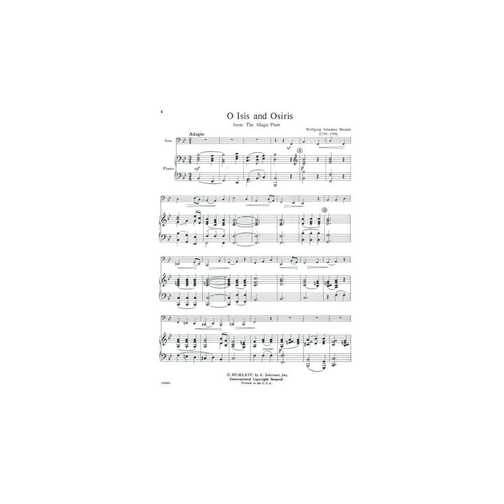 G. Schirmer Solos for the Tuba Player – Thomann Ireland