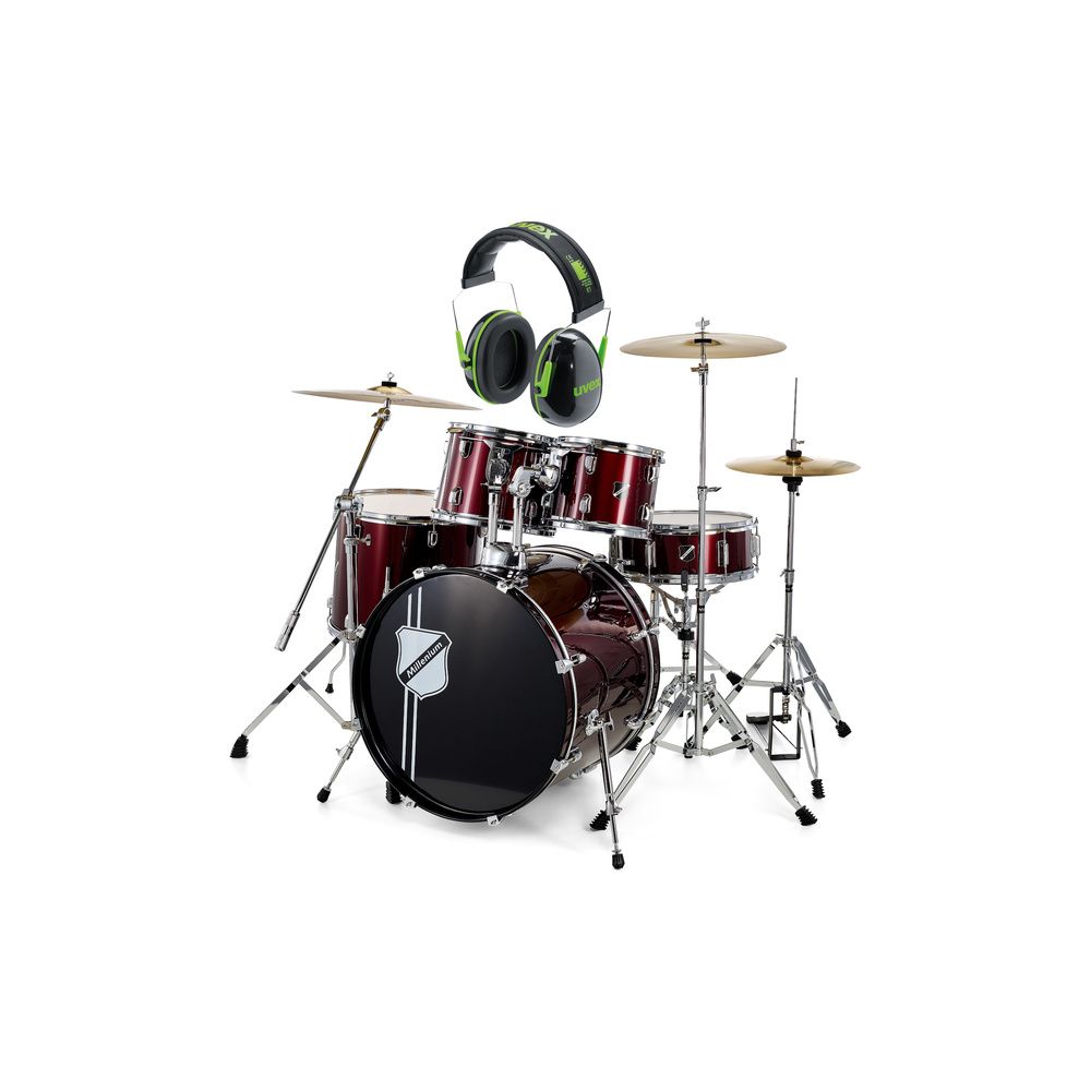 Millenium Focus 22 Drum Bundle Red – Thomann Ireland