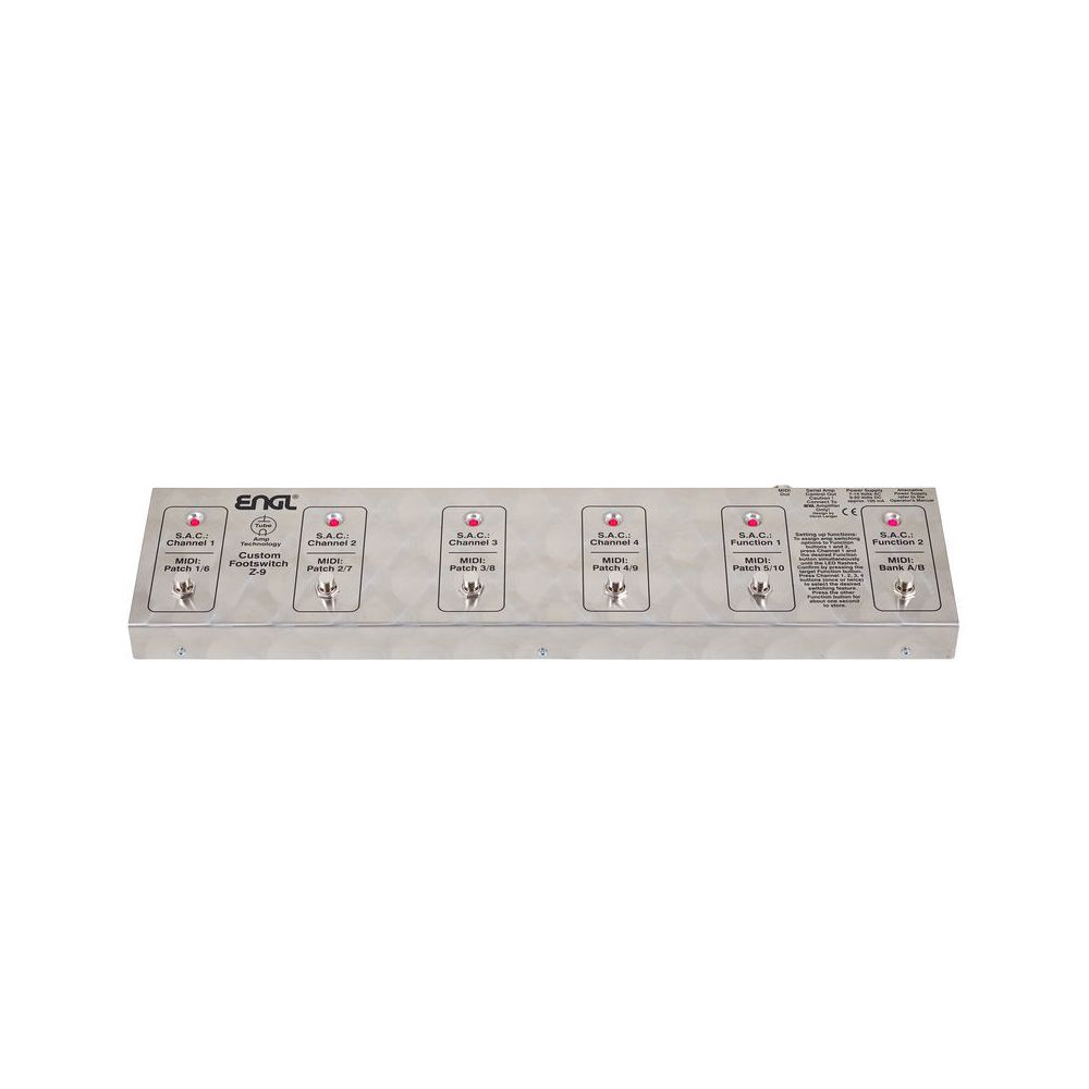 Engl Z9 MIDI Foot Controller – Thomann Ireland