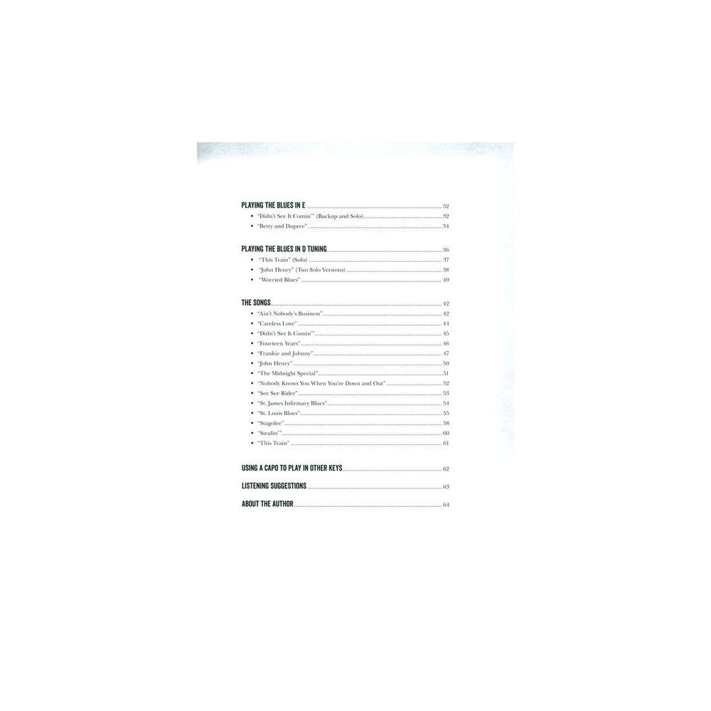 Hal Leonard Blues Banjo Lessons – Thomann Ireland