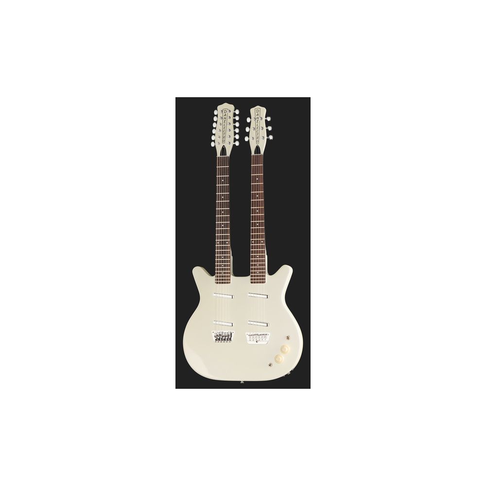 Danelectro Doubleneck 612 White – Thomann Ireland