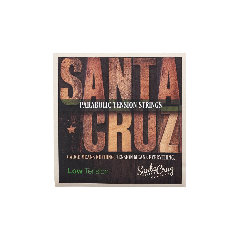 Santa Cruz Parabolic String Set Low – Thomann Ireland