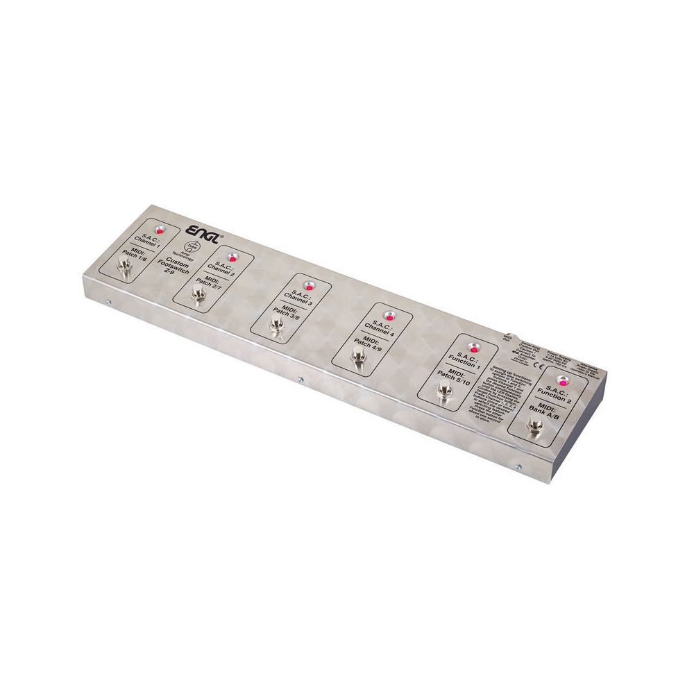 Engl Z9 MIDI Foot Controller – Thomann Ireland