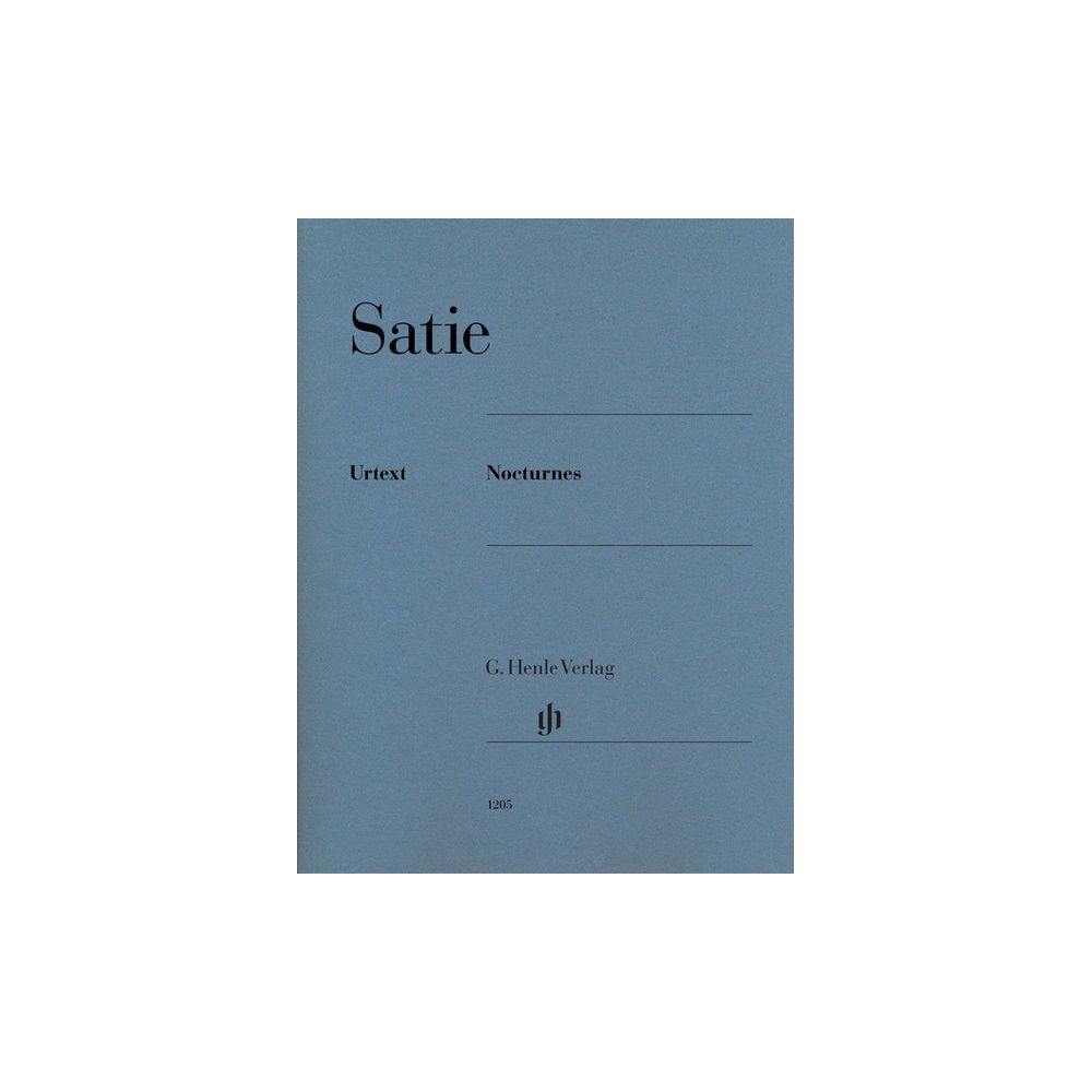 Henle Verlag Satie Nocturnes – Thomann Ireland