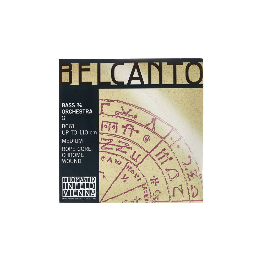 Thomastik Belcanto G Double Bass 3/4 – Thomann Ireland