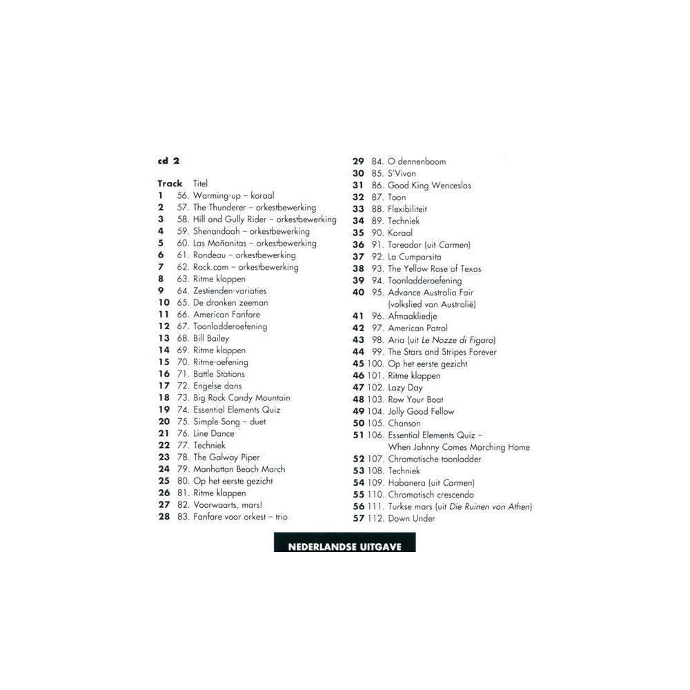 De Haske Essential Elements CD