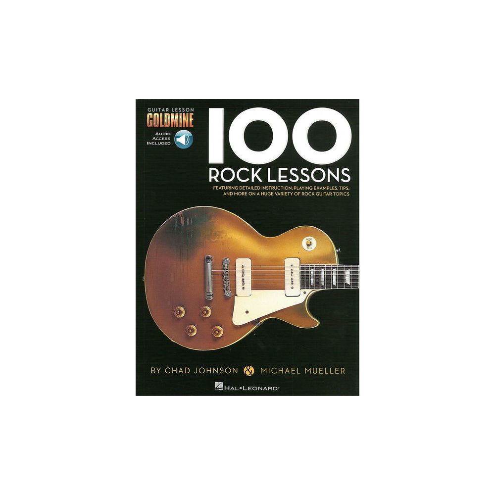 Hal Leonard 100 Rock Lessons Guitar – Thomann Ireland