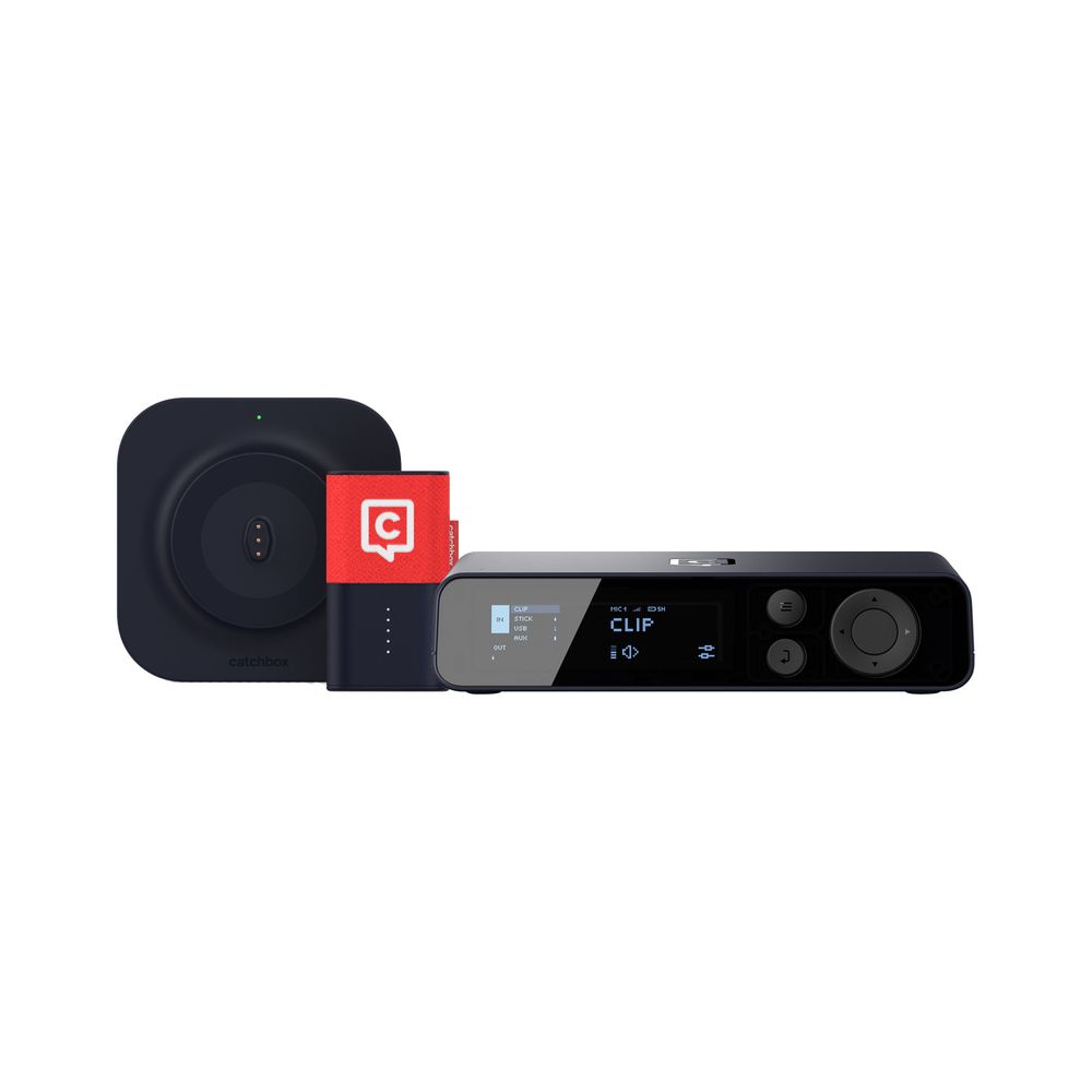 Catchbox Plus Hub2 Clip Red Bundle – Thomann Ireland