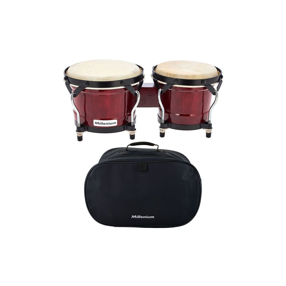 Millenium HB 202HWR Bongo Set + Gig Bag – Thomann Ireland