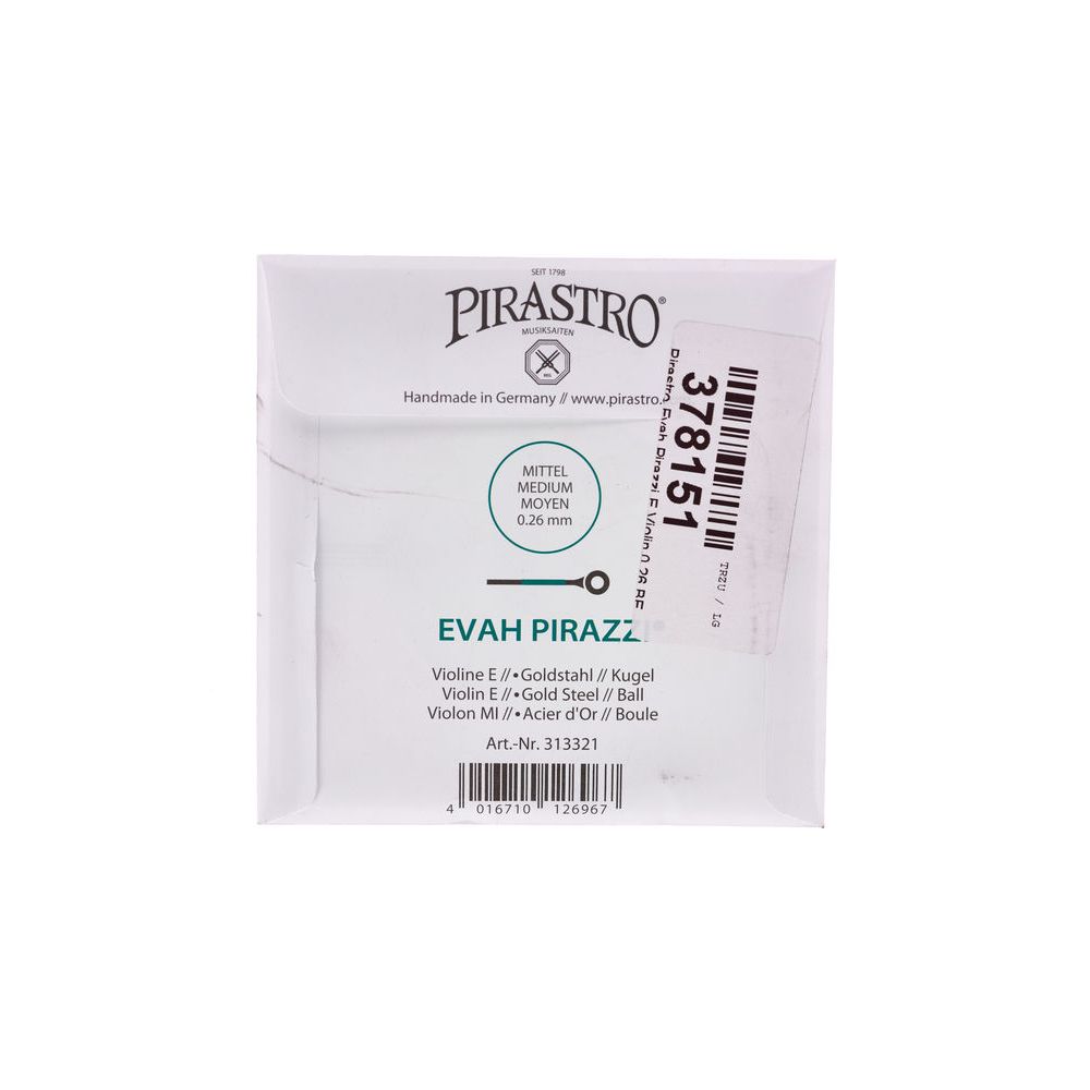 Pirastro Evah Pirazzi E Violin 0,26 BE – Thomann Ireland