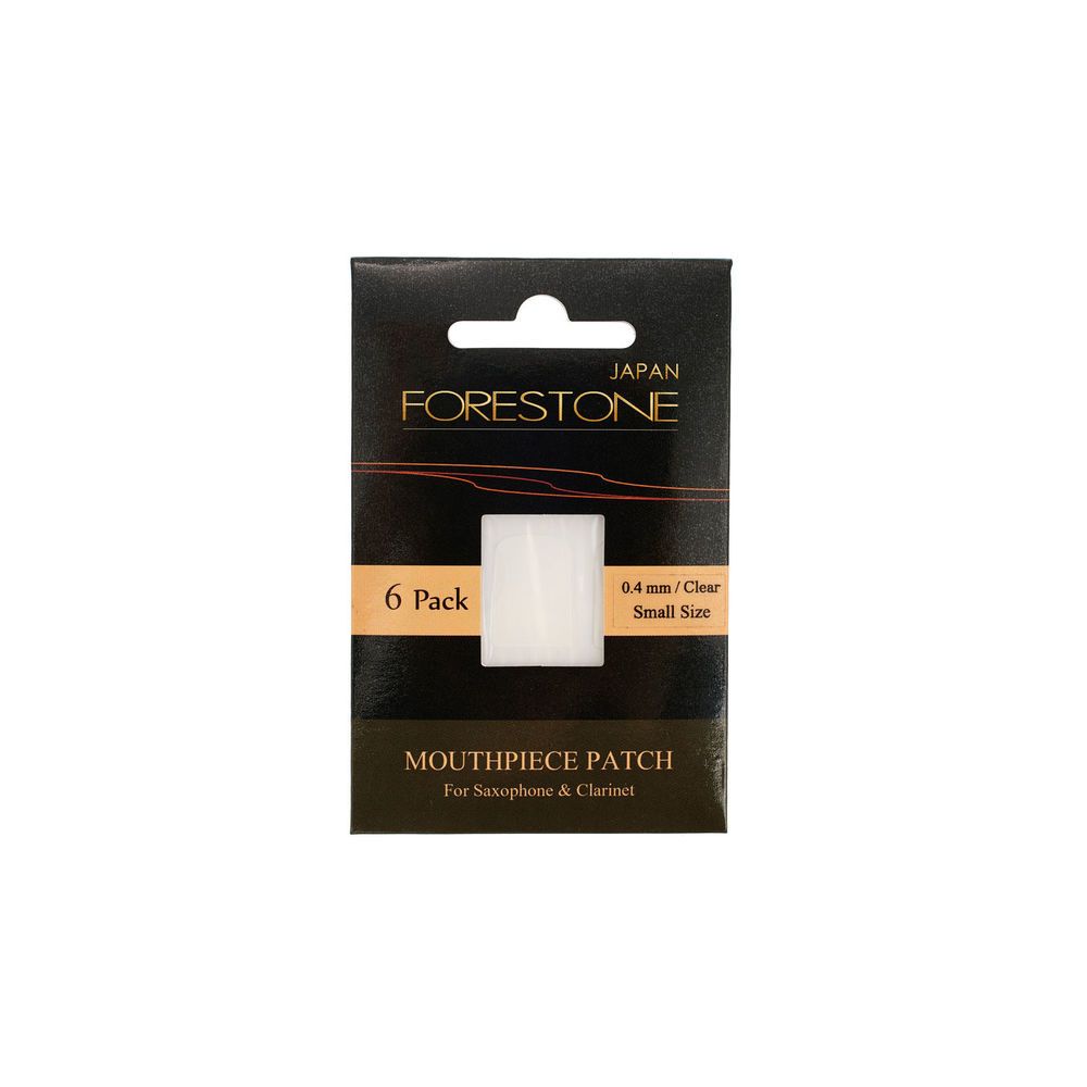 Forestone Mouthpiece Patch Clear Small – Thomann Ireland