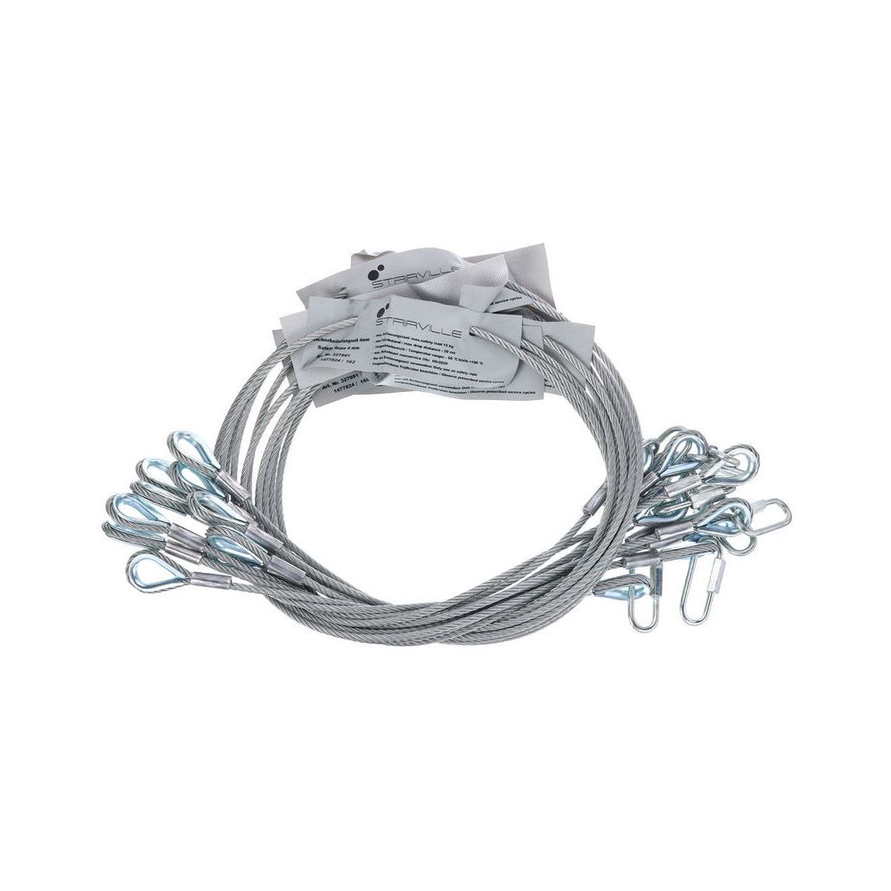 Stairville Safety Set 100cm/4mm 10pcs. – Thomann Ireland